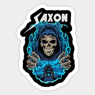 SAXON MERCH VTG Sticker